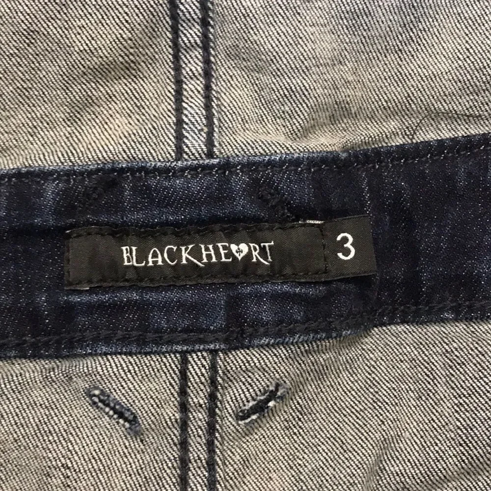 Blackheart black indigo